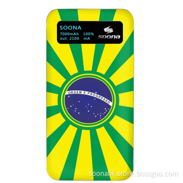 Portable 2.1A Mobile Power Bank 7000mAh